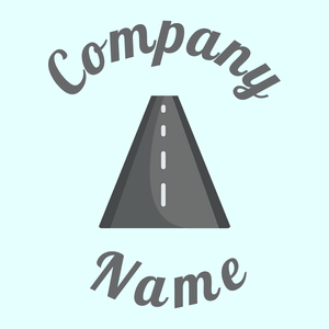 Road logo on a Light Cyan background - Automobile & Véhicule