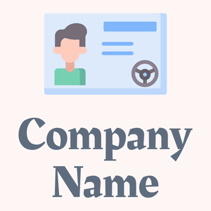 Alice Blue Driving license on a Snow background - Automobili & Veicoli