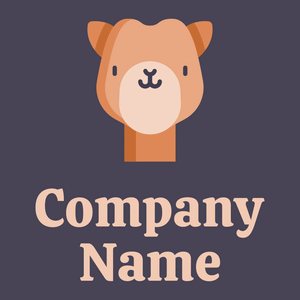 Tonys Pink Camel on a Gun Powder background - Animales & Animales de compañía