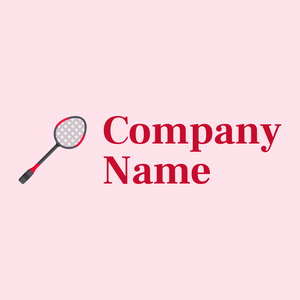 Badminton on a Lavender Blush background - Esportes