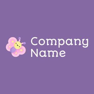 Cotton Candy Butterfly on a Deluge background - Animali & Cuccioli