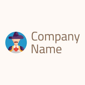 Mariachi logo on a Seashell background - Entretenimento & Artes