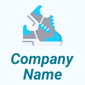 Running shoes on a Alice Blue background - Moda & Beleza
