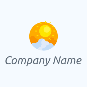 Sun logo on a Alice Blue background - Sommario