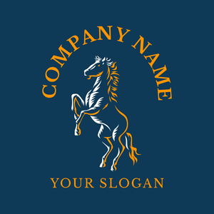 prancing horse logo - Tiere & Haustiere