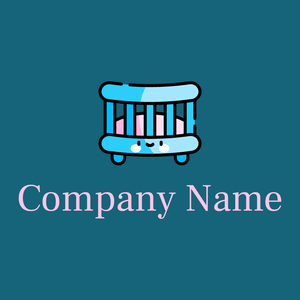 Cradle logo on a Allports background - Niños & Guardería