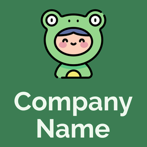 Frog logo on a Amazon background - Mode & Beauté