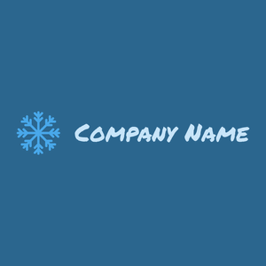 Snowflake logo on a Endeavour background - Abstract