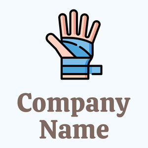 Injury logo on a Alice Blue background - Medicina & Farmacia