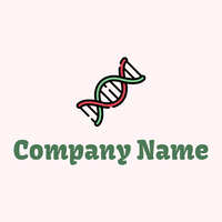 Dna on a Snow background - Medisch & Farmaceutisch