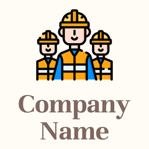 Workers on a Floral White background - Construcción & Herramientas