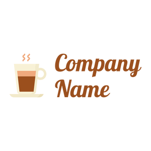 Rich Gold Espresso on a White background - Essen & Trinken