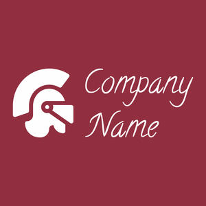 Roman helmet logo on a Guardsman Red background - Entertainment & Arts