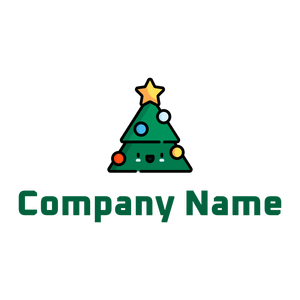 Watercourse Christmas tree on a White background - Gemeinnützige Organisationen