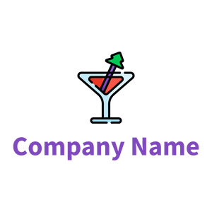 Black Cocktail on a White background - Alimentos & Bebidas