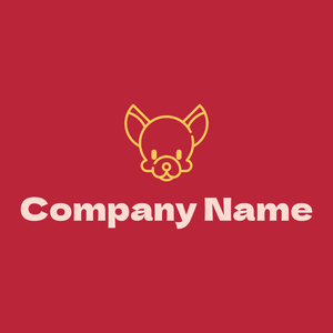 Chihuahua on a Brick Red background - Animais e Pets