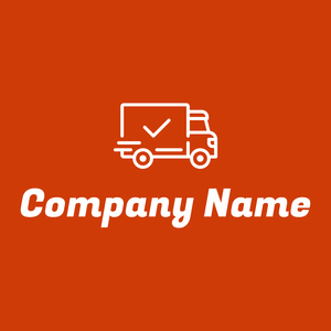 Shipped logo on a Tenne (Tawny) background - Automotive & Vehicle