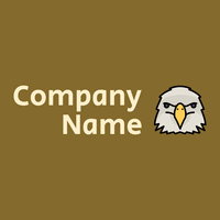 Narvik Eagle on a Corn Harvest background - Animales & Animales de compañía