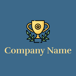 Success logo on a Calypso background - Abstrait