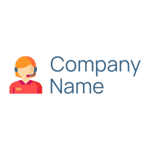 Sunset Orange Customer service on a White background - Arredamento per la casa