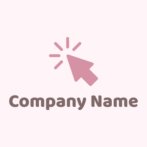 Click logo on a Lavender Blush background - Tiere & Haustiere