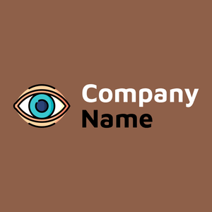 Eye logo on a Spicy Mix background - Medical & Farmacia