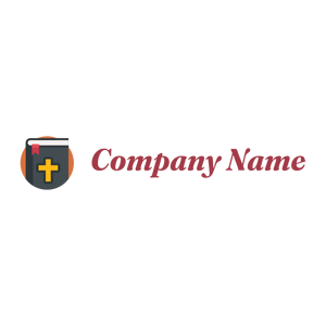 Bible logo on a White background - Religieus
