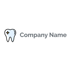 Tooth logo on a White background - Medical & Pharmaceutical