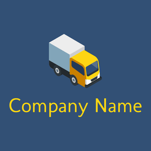 Box truck logo on a Matisse background - Auto & Voertuig