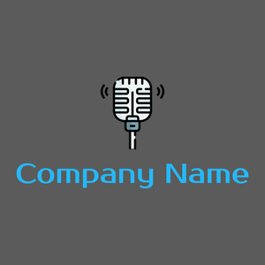Black Microphone on a Mortar background - Entretenimento & Artes