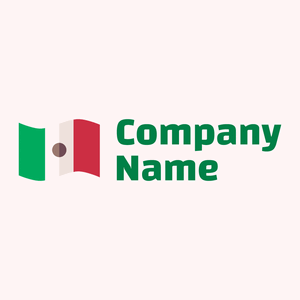 Mexico logo on a Snow background - Abstracto