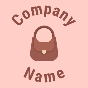 Hand bag logo on a Your Pink background - Moda & Belleza