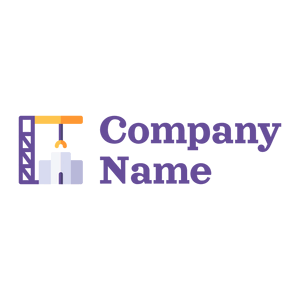 Business logo on a White background - Bau & Werkzeuge