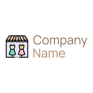 Window display logo on a White background - Mode & Beauté