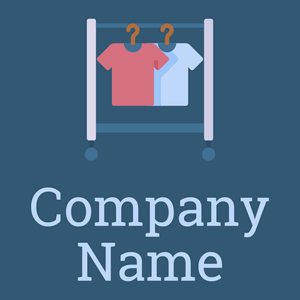 Clothes logo on a Blumine background - Mode & Schönheit