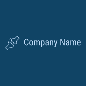 Fracture logo on a Blue Stone background - Hospital & Farmácia