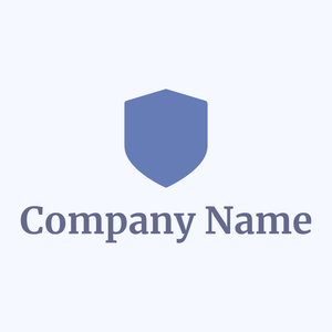 Shield logo on a Alice Blue background - Negócios & Consultoria