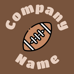 American football on a Old Copper background - Domaine sportif