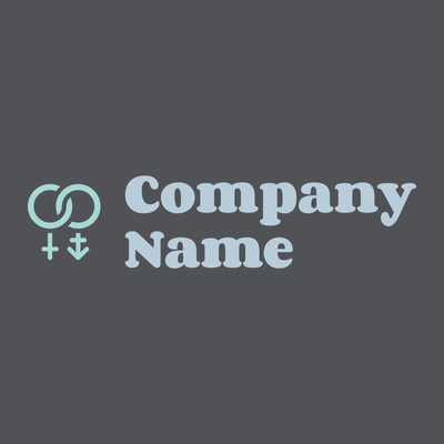 Bisexual logo on a Grey background - Partnervermittlung