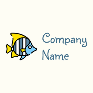 Fish logo on a Ivory background - Tiere & Haustiere