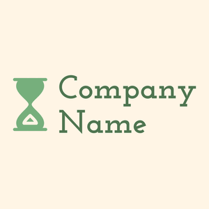 Sand clock logo on a Floral White background - Sommario