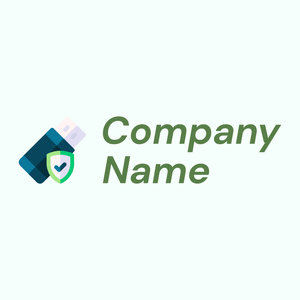 Usb logo on a Mint Cream background - Ordinateur