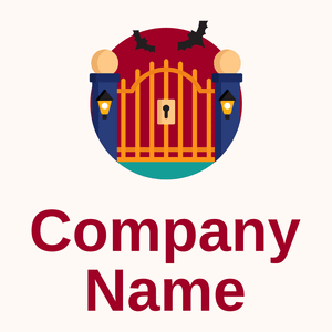 Gate logo on a Seashell background - Arquitetura
