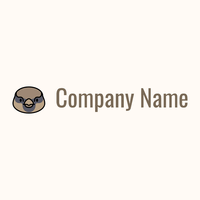 Dark Sparrow logo on a Seashell background - Animales & Animales de compañía