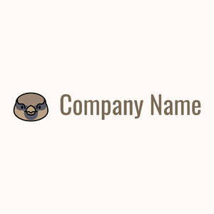 Dark Sparrow logo on a Seashell background - Animales & Animales de compañía