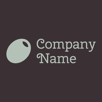Olives logo on a Melanzane background - Landwirtschaft