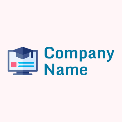 Online course logo on a Lavender Blush background - Vendita al dettaglio