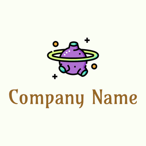 Planet logo on a Ivory background - Kinder & Kinderbetreuung