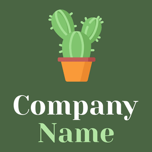 Mantis Cactus logo on a Tom Thumb background - Fiori