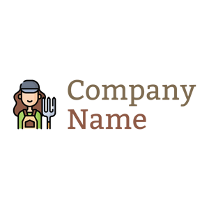 Farmer on a White background - Agricultura